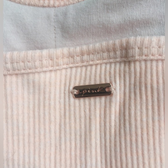 PINK Victoria's Secret Rib Knit Crop Cami - Picture 13 of 15